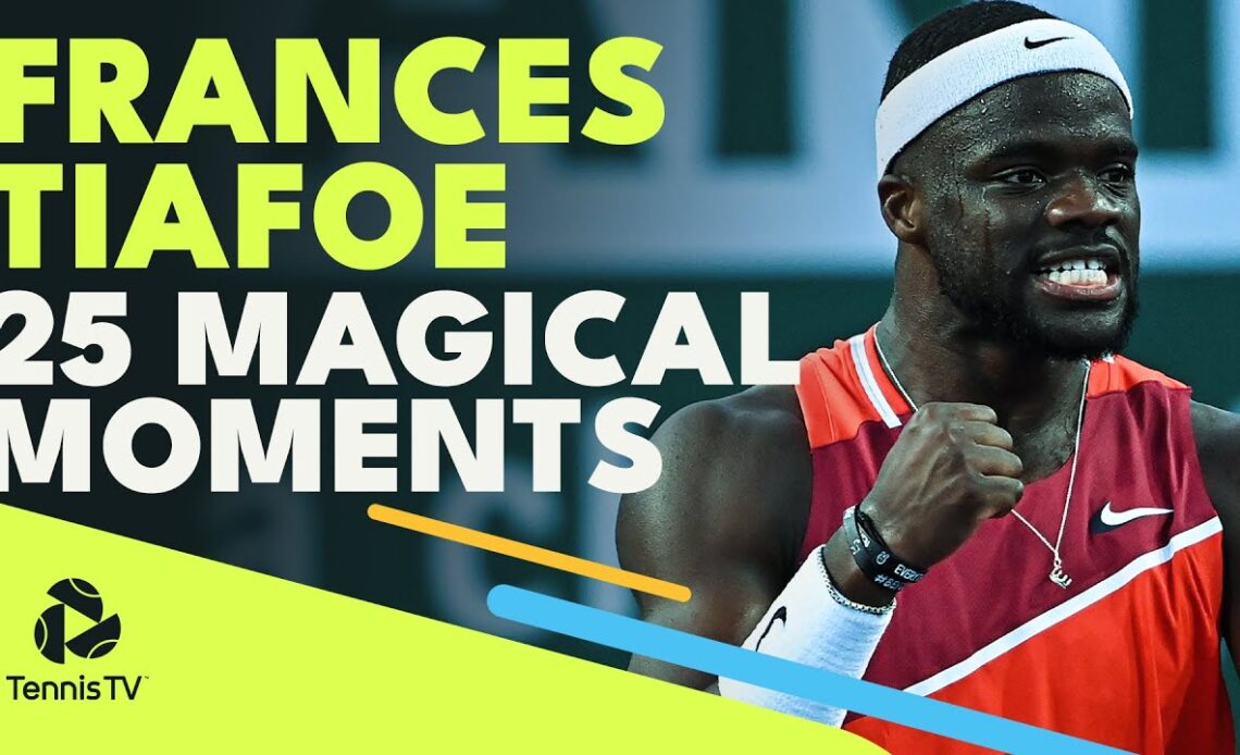 25 MAGICAL Frances Tiafoe ATP Moments!