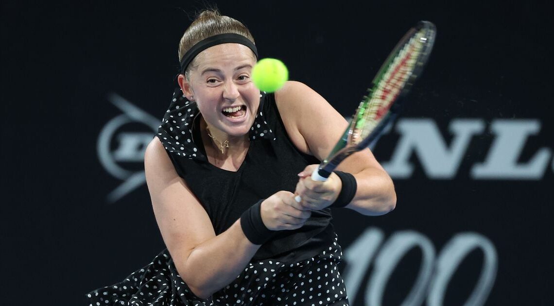 Adelaide 1: Ostapenko races past Pliskova to reach second round