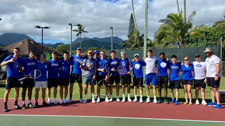 Blue Devils Start Spring Season in Hawaii