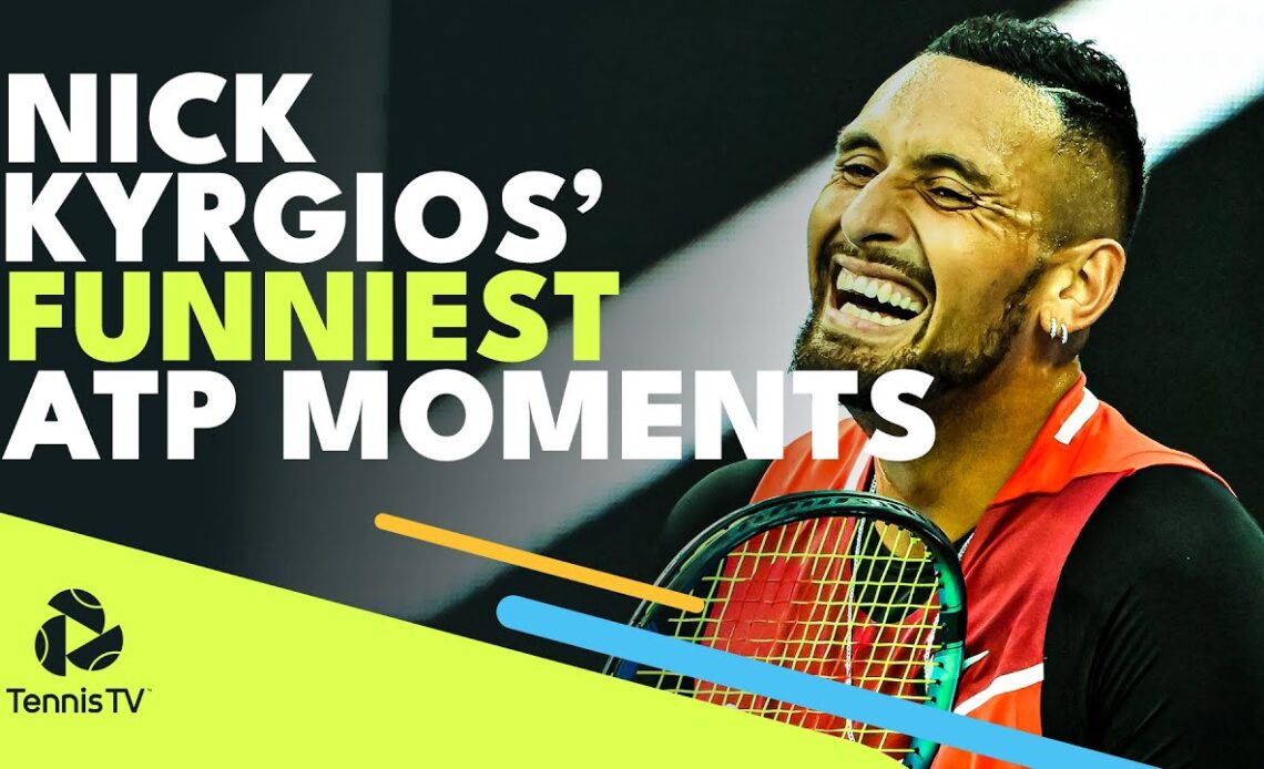 Break Point Star Nick Kyrgios' Funniest ATP Moments