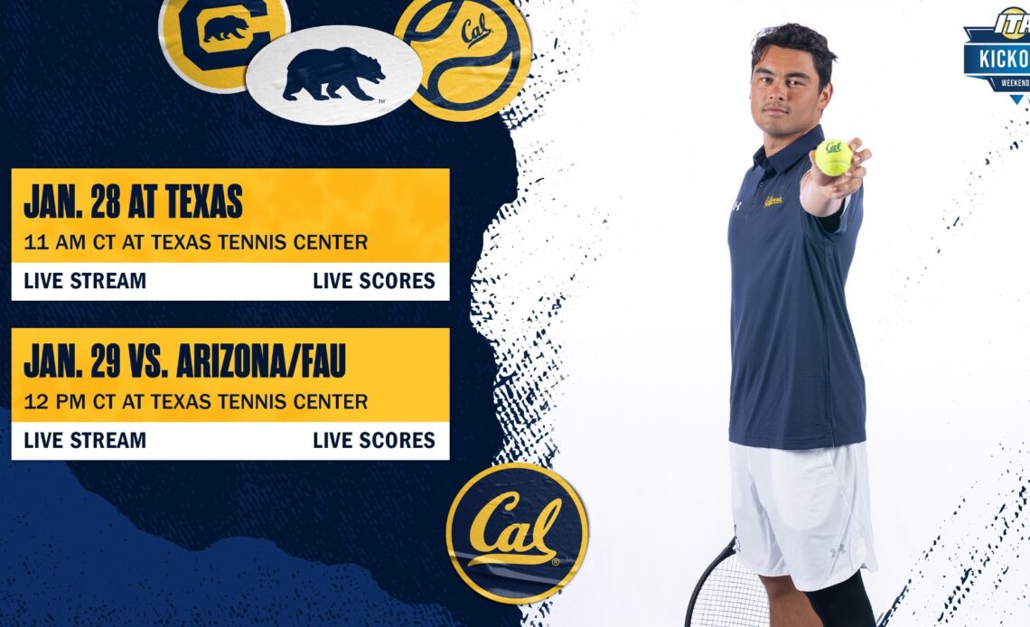 Cal Heads To Texas For ITA Kickoff