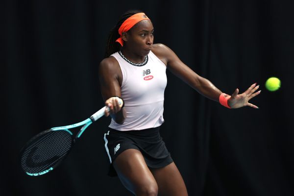 Coco Gauff rolls past Lin Zhu, reaches ASB Classic semifinals