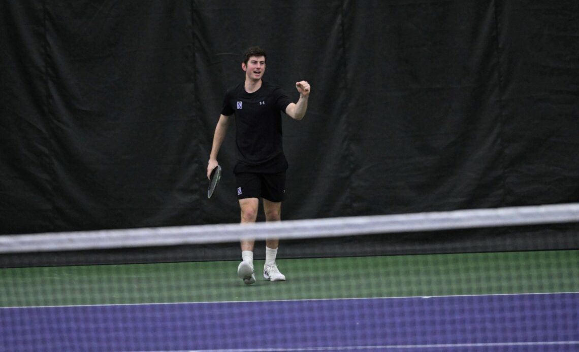 Comeback Win Over #19 NC State Highlights 3-0 Weekend for Men's Tennis