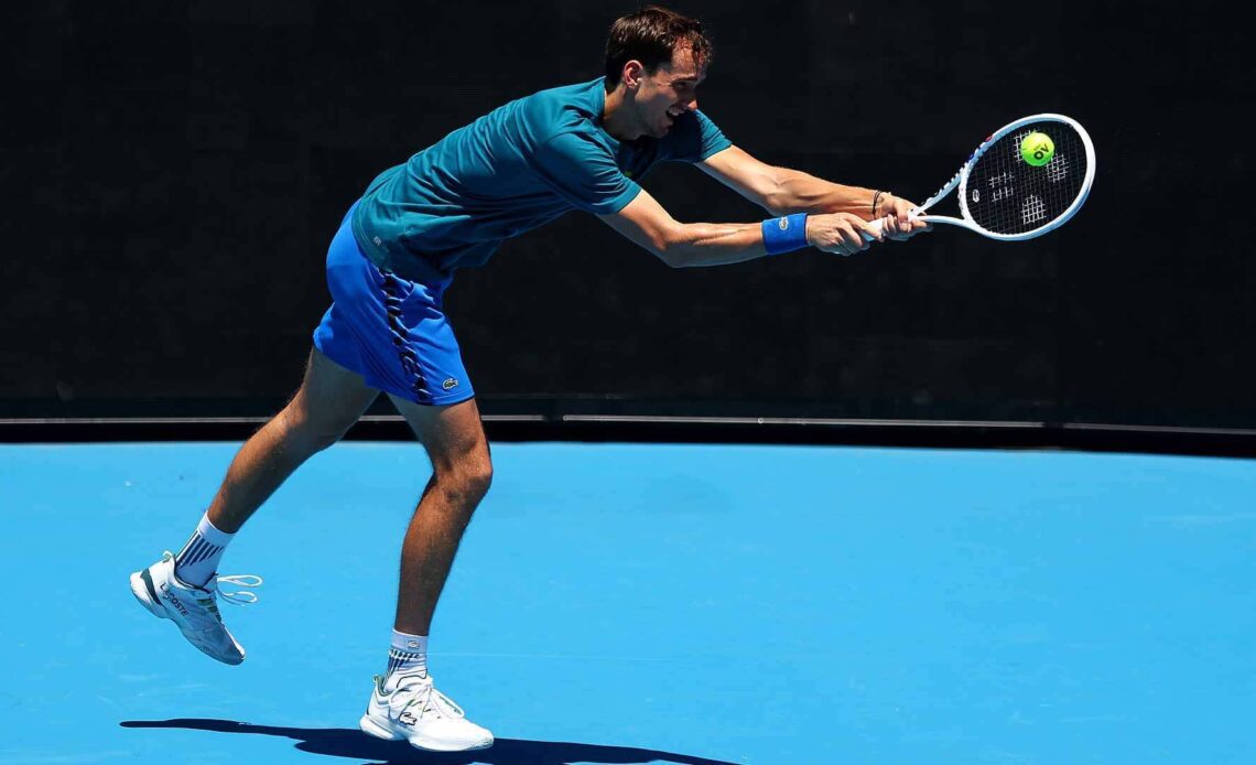 Daniil Medvedev, Lacoste Unveil New Logo At Australian Open | ATP Tour