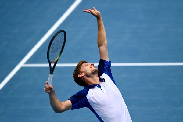 David Goffin ousts Alexander Bublik in ASB Classic first round