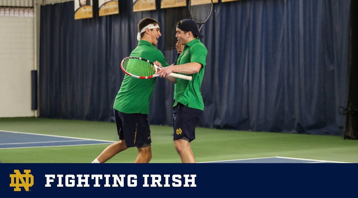 Dominko and Fu Named ACC Doubles Team of the Week – Notre Dame Fighting Irish – Official Athletics Website