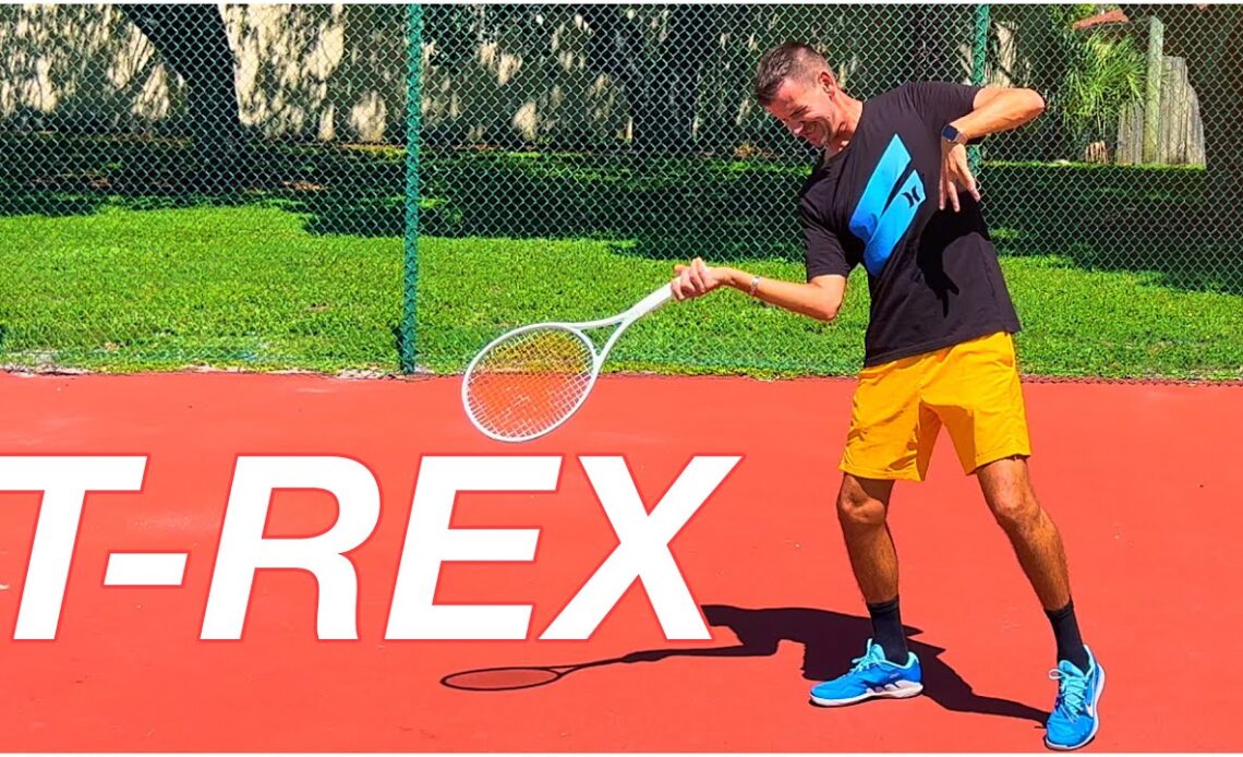 Don’t Worry About T-REX ARMS | Tennis Technique 🦖