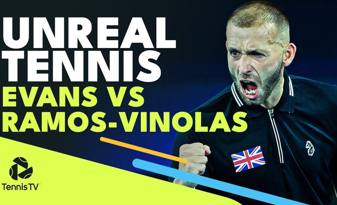 ELECTRIC Dan Evans vs Albert Ramos-Vinolas Battle ⚡️ | United Cup 2022 Highlights