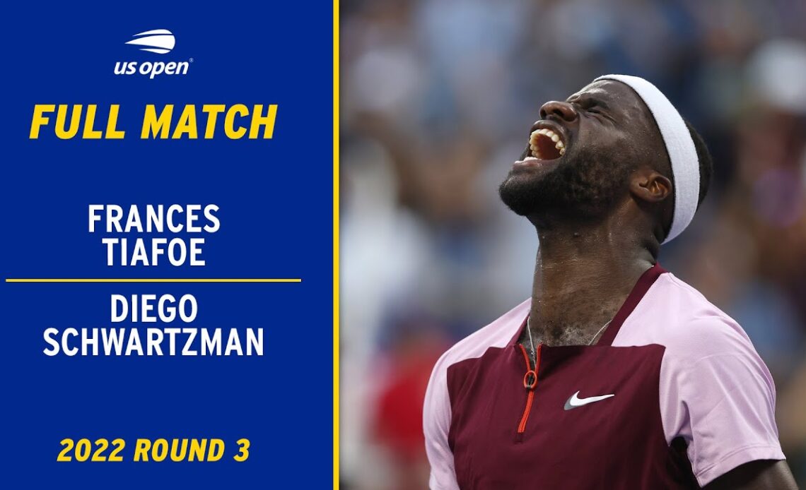Frances Tiafoe vs. Diego Schwartzman Full Match | 2022 US Open Round 3