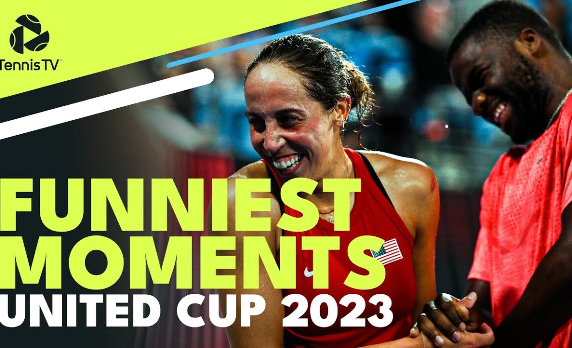 Funny Faces, Wild Serves & Teams Bonding 😂 | United Cup 2023 Funniest Moments