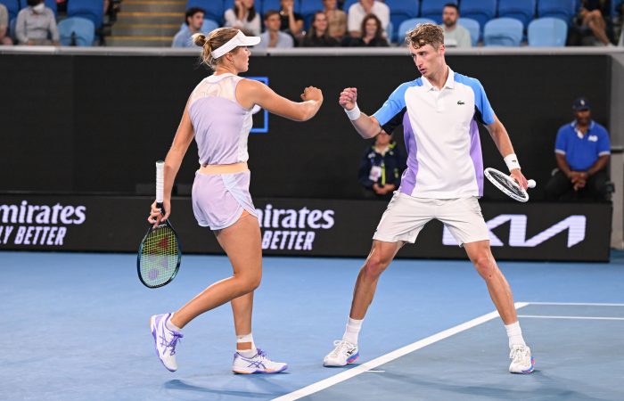 Gadecki and Polmans advance to Australian Open 2023 mixed doubles semifinals | 24 January, 2023 | All News | News and Features | News and Events