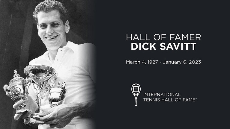 Hall of Famer Dick Savitt is Dead at 95