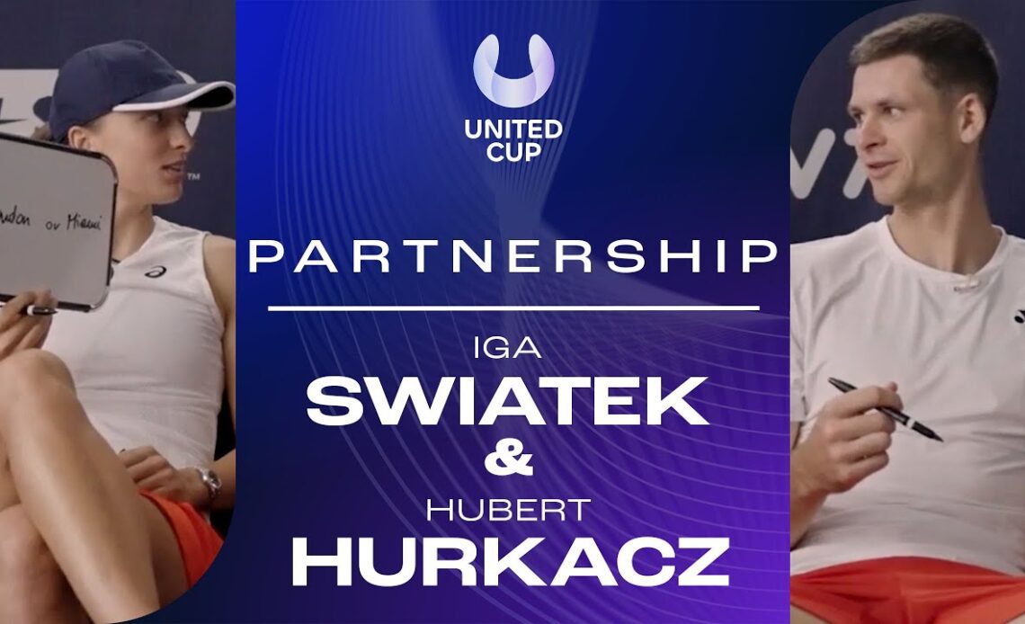 Iga Swiatek & Hubert Hurkacz  put their partnership to the test | 2023 United Cup