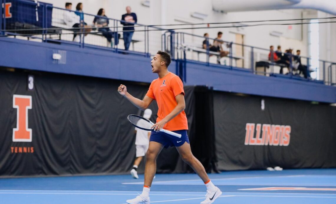 Illini to Play Four Matches for Home Opener