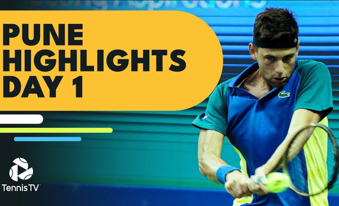 Krajinovic Takes on Nagal; Djere & Mmoh Feature | Pune 2023 Day 1 Highlights