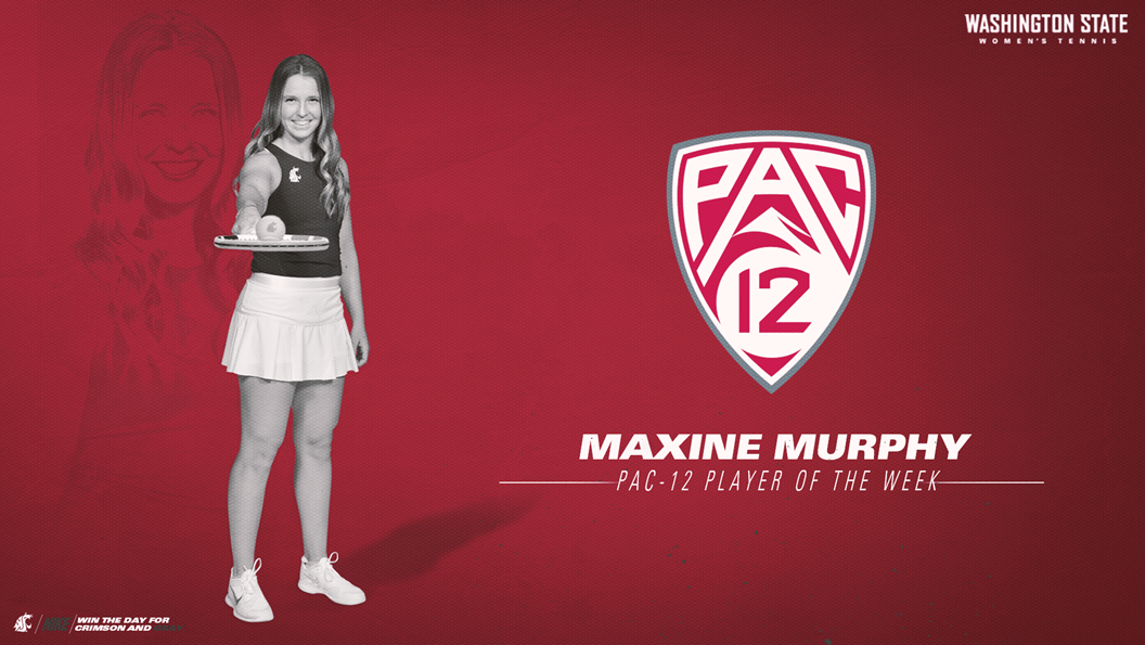Maxine Murphy Captures Pac-12 Player of the Week Honors
