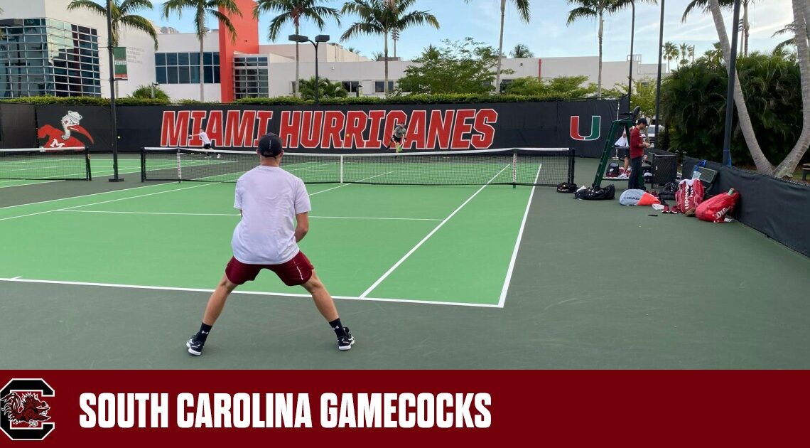 Men’s Tennis Kicks Off Season at Talent Stacked Miami Spring Invite – University of South Carolina Athletics