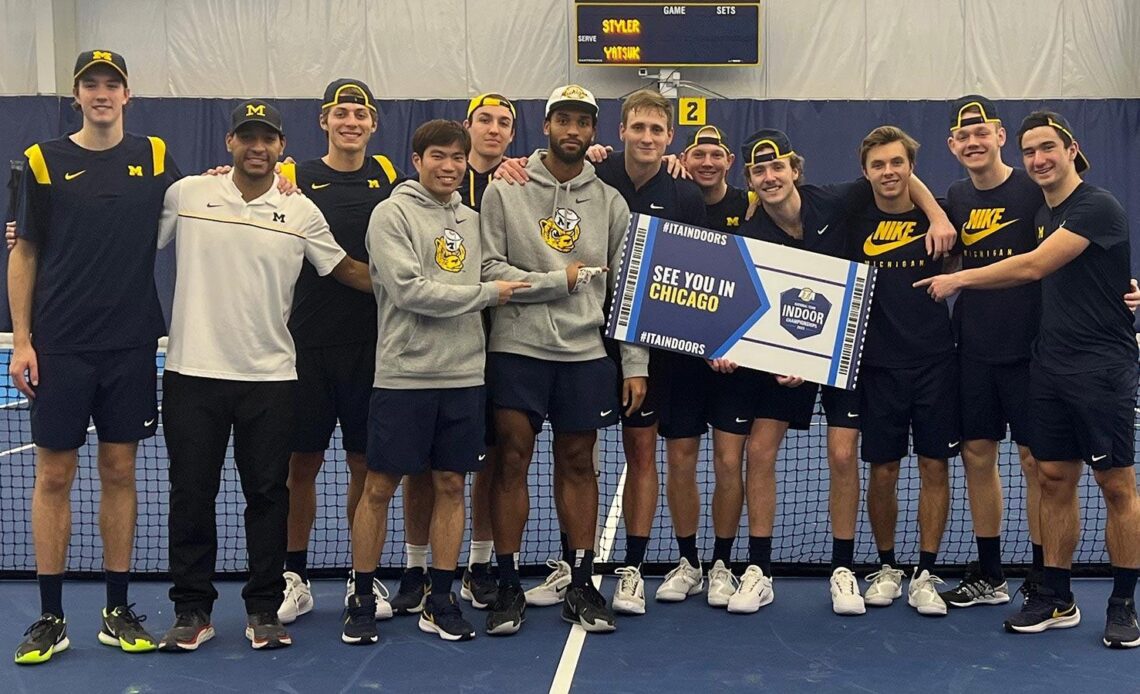 Michigan Wins ITA Kick-Off to Advance to Indoor Championship