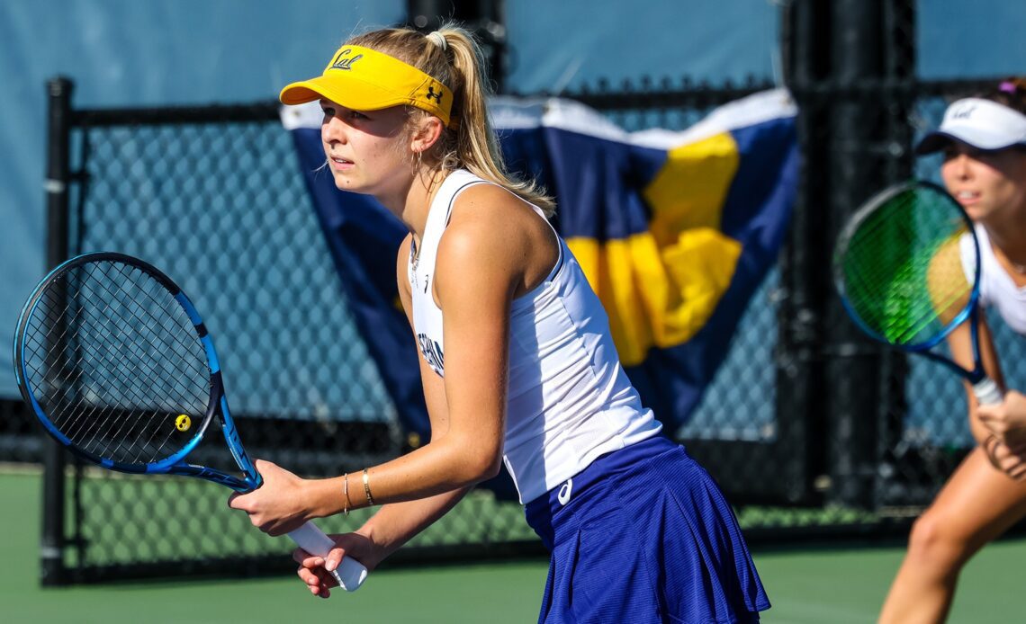 No. 11 Bears Beat Tigers In ITA Kickoff Weekend