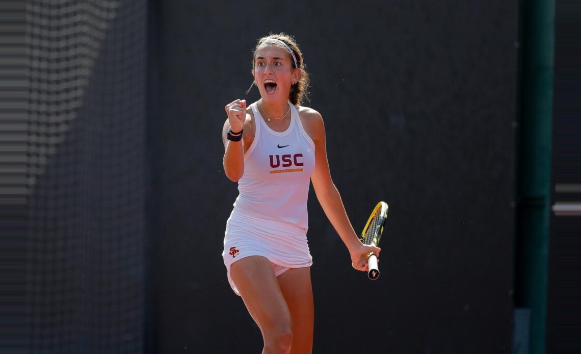 No. 14 USC Women’s Tennis Downs LMU, CSUN To Open 2023 Dual Action