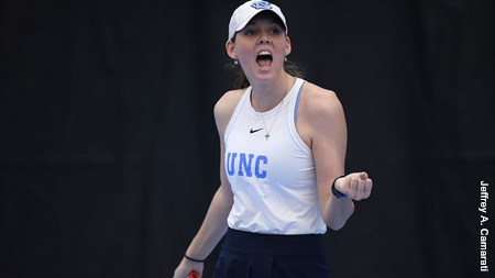No. 2 Women’s Tennis Makes It 5-0 With Win Over NC Central