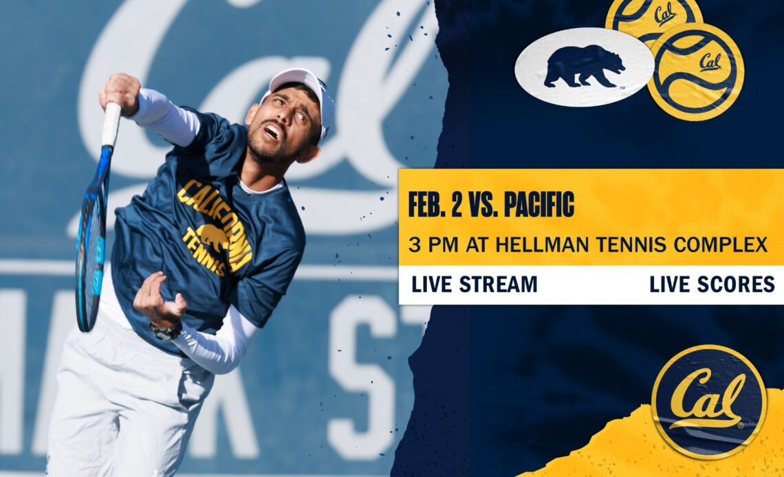 No. 22 Cal Hosts Pacific On Thursday