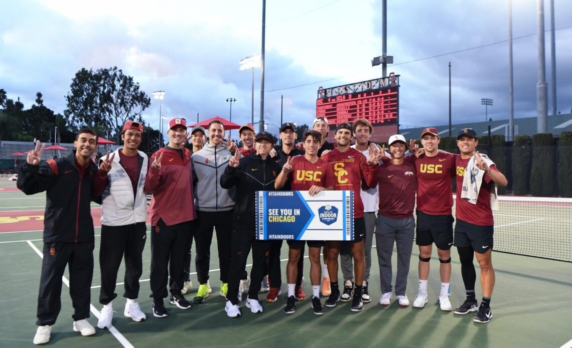 No. 7 USC Men’s Tennis Beats No. 25 UCLA, Punches 16th Straight Ticket To ITA National Team Indoors