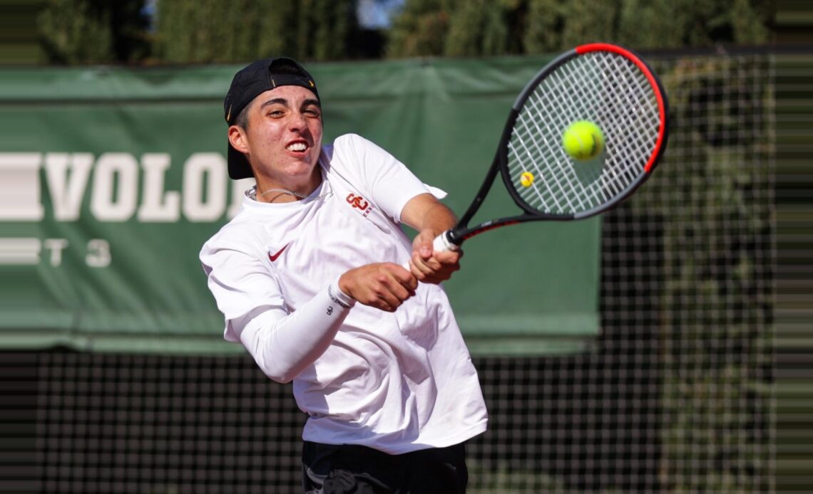 No. 8 USC Men’s Tennis Opens 2023 Dual Action Against Sacramento State, UC Irvine