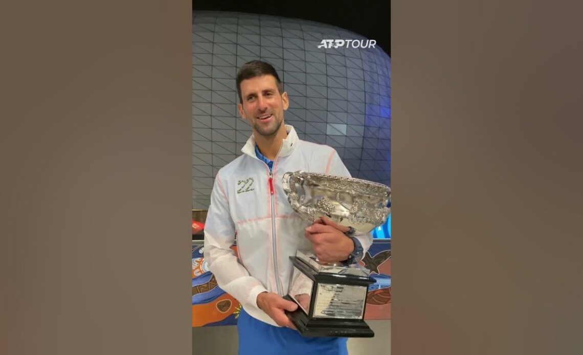 Novak Djokovic - Our 2023 #AusOpen CHAMPION 💙 🏆