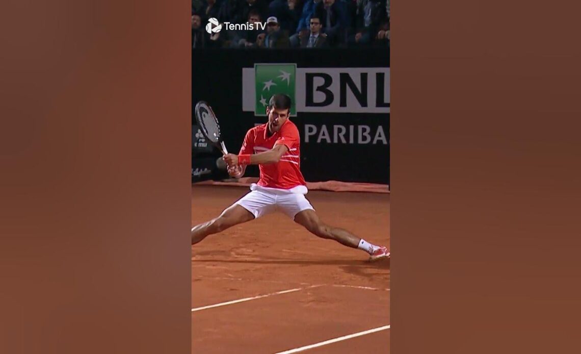 Novak Djokovic UNREAL Flexibility 🤯