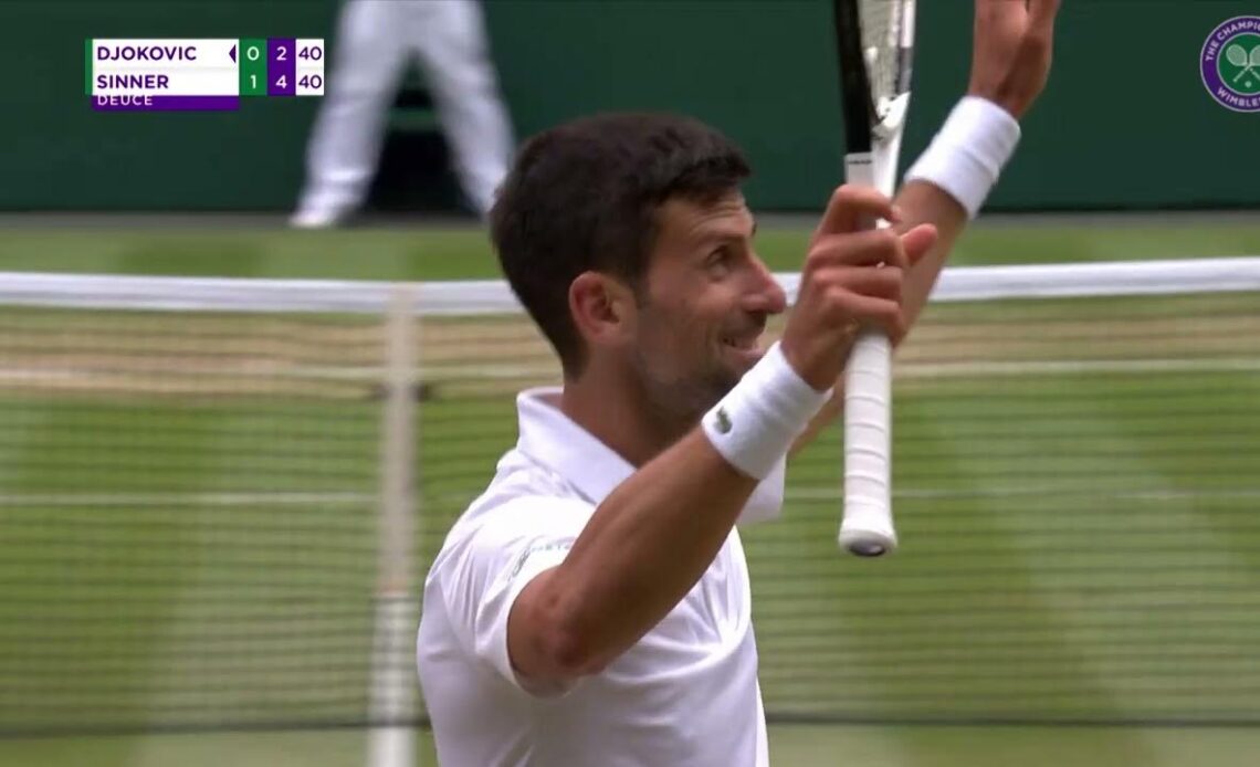 Novak Djokovic vs Jannik Sinner | Wimbledon 2022 | Extended Highlights