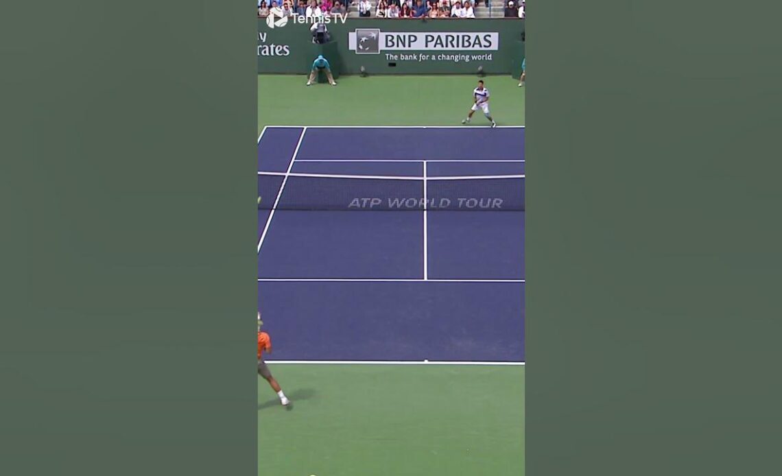Rafael Nadal STUNS Novak Djokovic With Reflex Volley 🤯