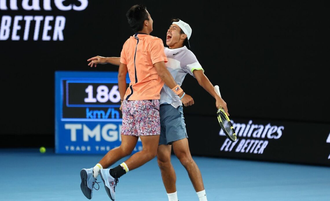 Tennis Australian Open Rinky Hijikata and Jason Kubler win men's doubles final