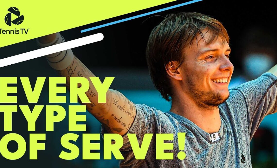 Underarm, Tweener & Reverse: Every Type Of Tennis Serve!