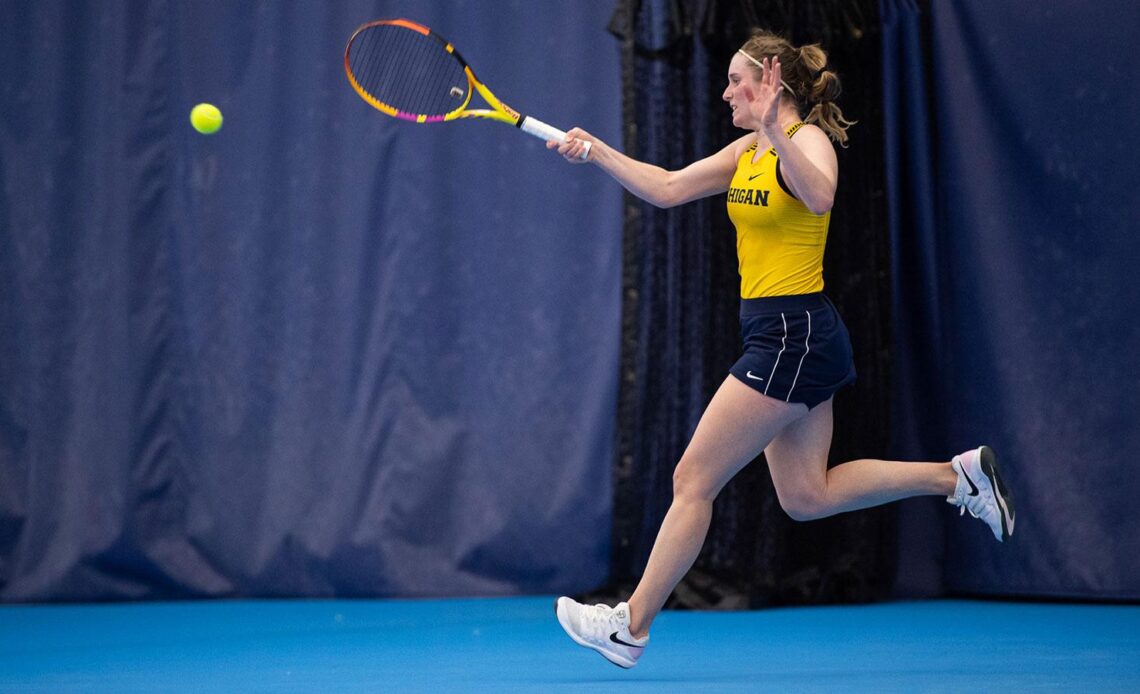 Wolverines Punch Ticket to ITA Indoor Championship