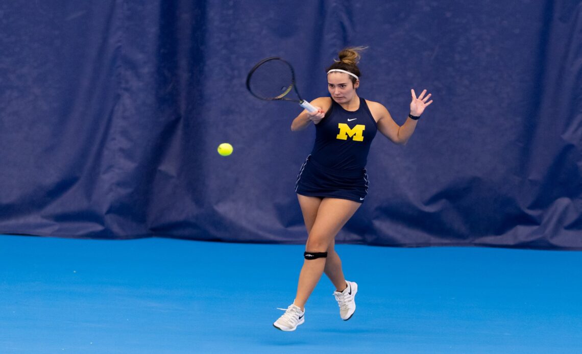 Wolverines Sweep Singles from Ole Miss at Michigan Invite