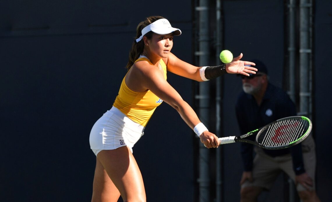 Women's Tennis Posts Final Results Before Dual-Match Play