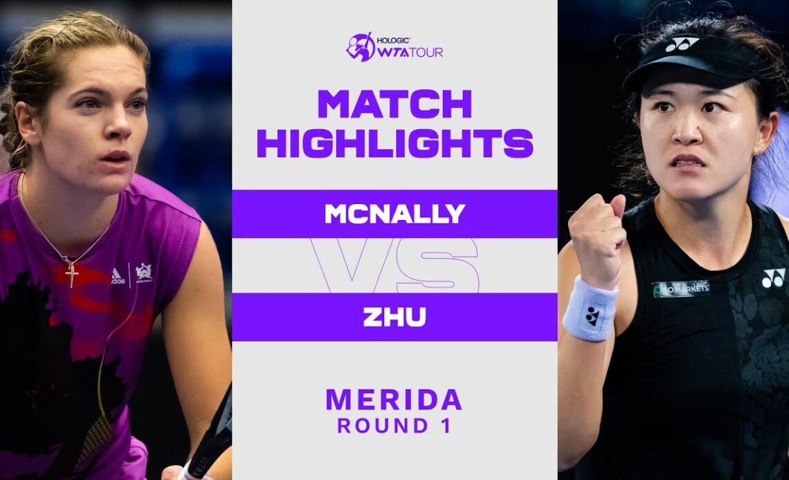  2023 Merida Round 1 WTA Match Highlights VCP Tennis