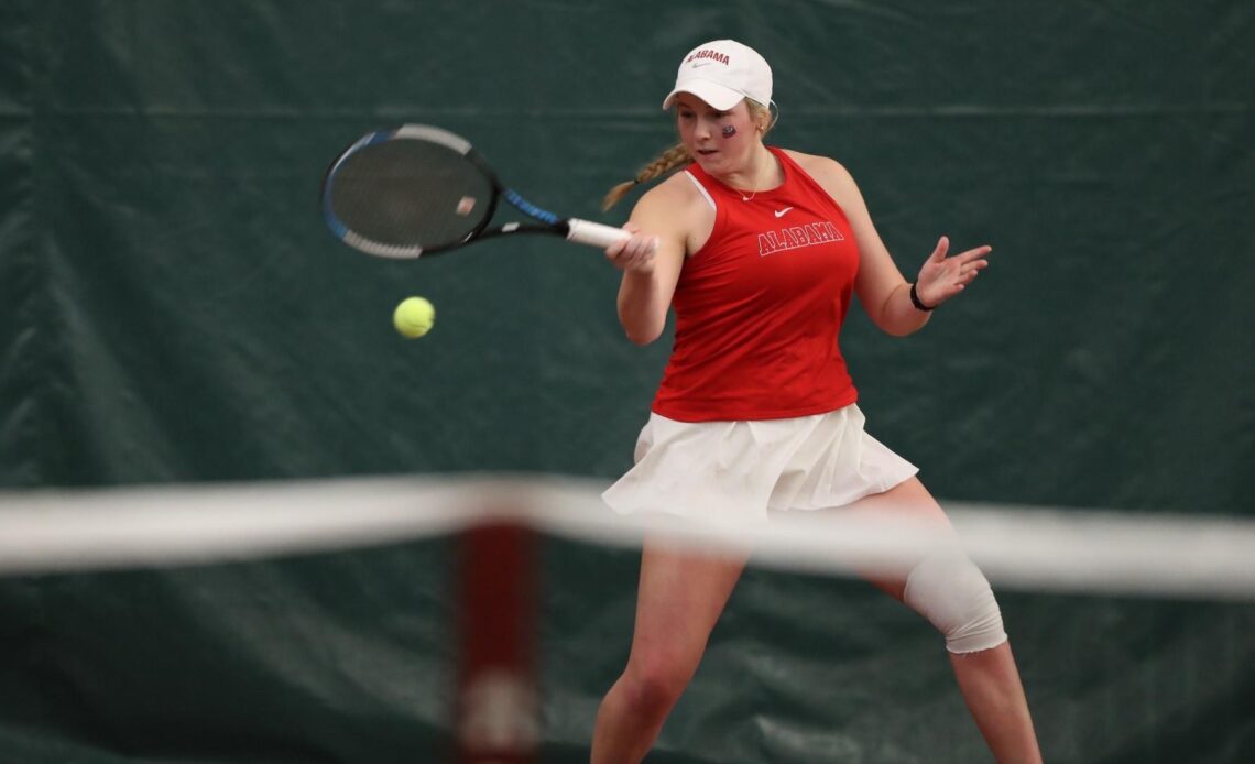 Alabama Women’s Tennis Hosts Saturday Match Against Tulane