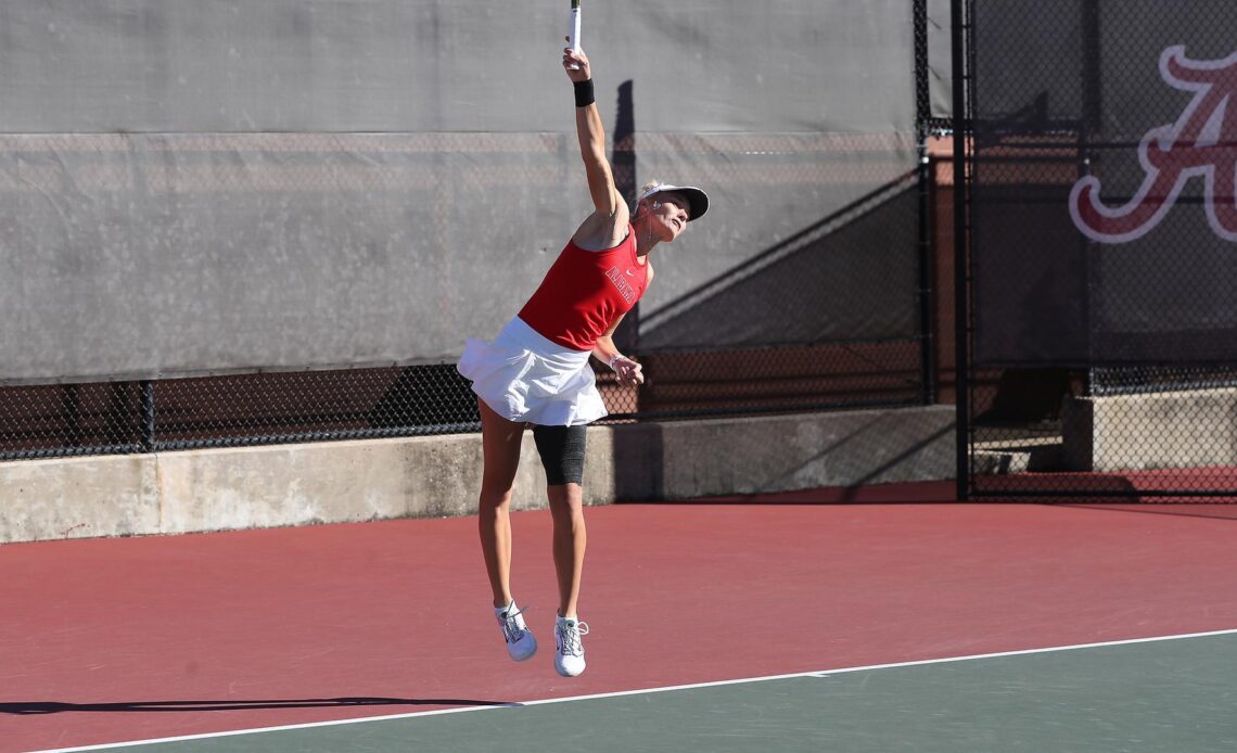 Alabama Women’s Tennis Opens Blue Gray National Tennis Classic Against No. 32 Illinois Friday