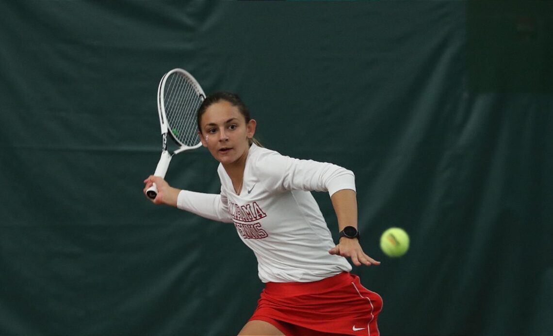 Alabama Women’s Tennis Sweeps UAB 7-0 Sunday