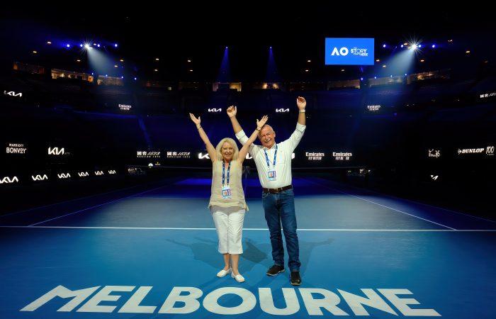 Australian Tennis Foundation lottery winners enjoy ultimate Australian Open experience | 3 February, 2023 | All News | News and Features | News and Events