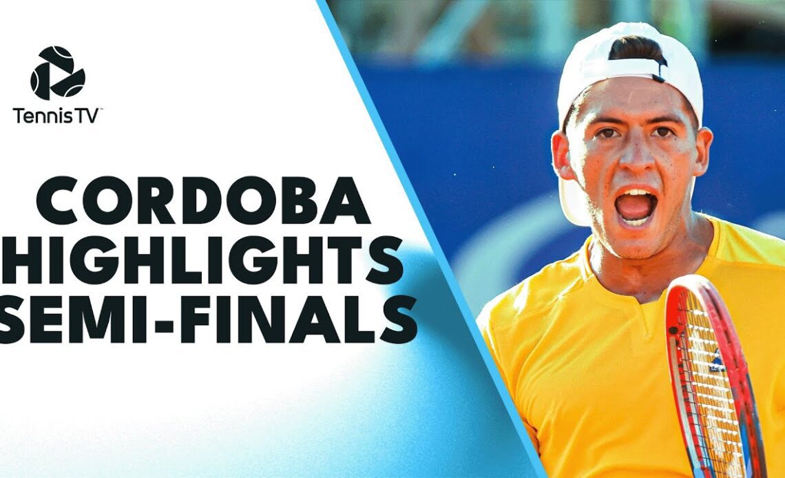 Baez faces Dellien; Ramos-Vinolas and Coria Battle | Cordoba 2023 Semi-Finals Highlights