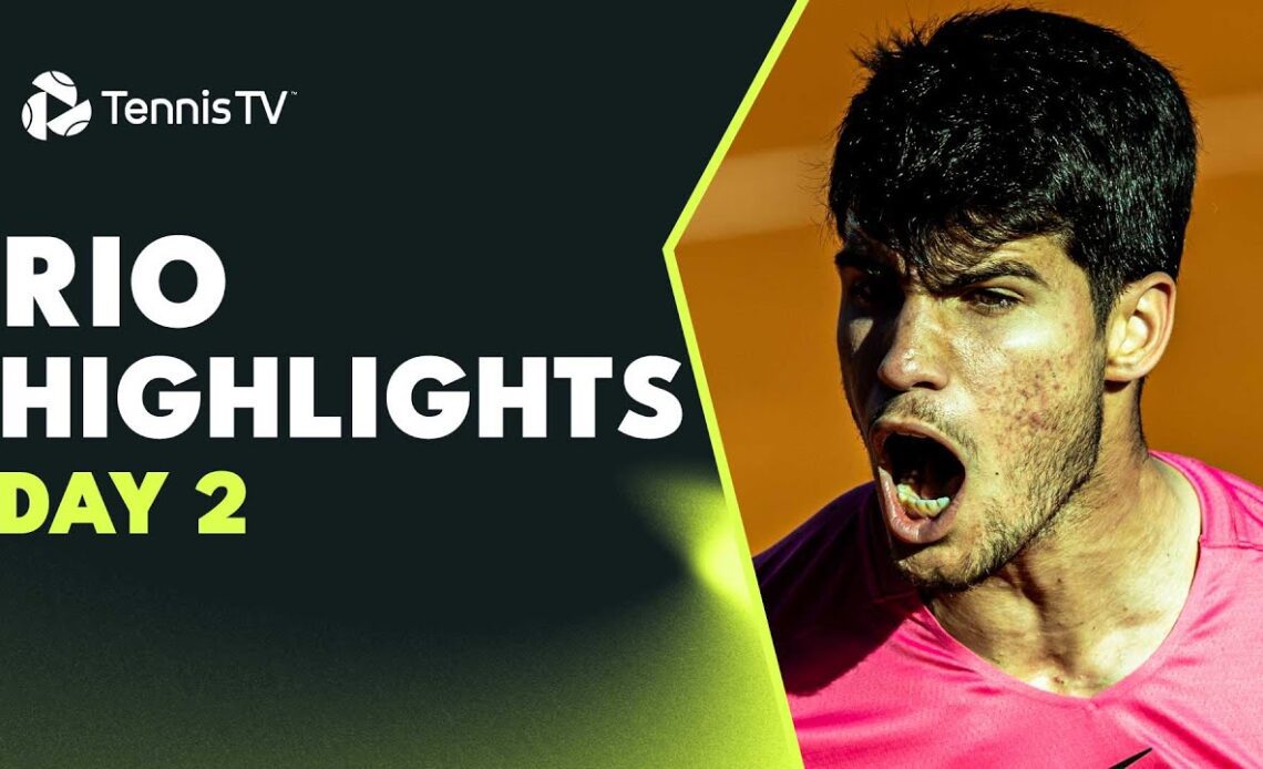 Buenos Aires Finalists Alcaraz, Norrie Start Campaigns | Rio 2023 Highlights Day 2