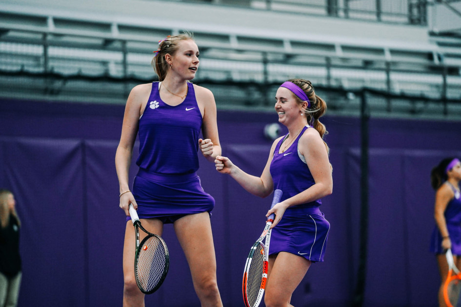 Buyckx/Thompson Earn No. 42 ITA Doubles Pair Ranking – Clemson Tigers Official Athletics Site