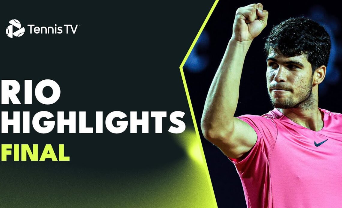 Carlos Alcaraz vs Cam Norrie For The Title! | Rio 2023 Final Highlights