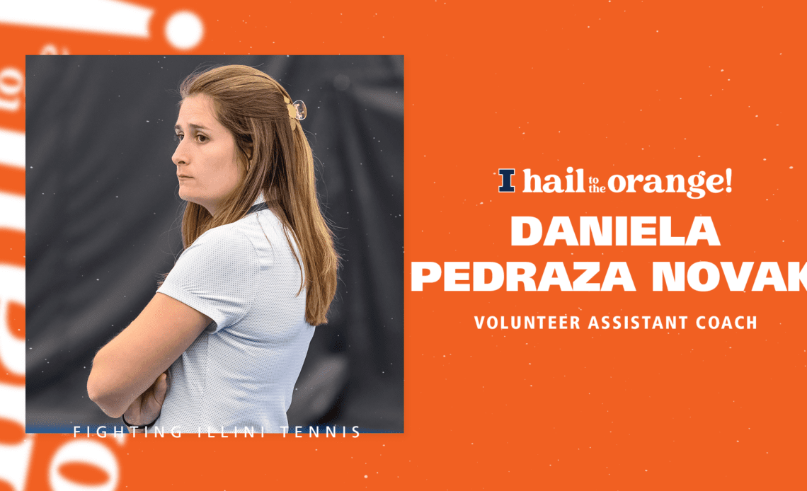 Daniela Pedraza Novak Rejoins Illini Women’s Tennis as Volunteer Assistant Coach