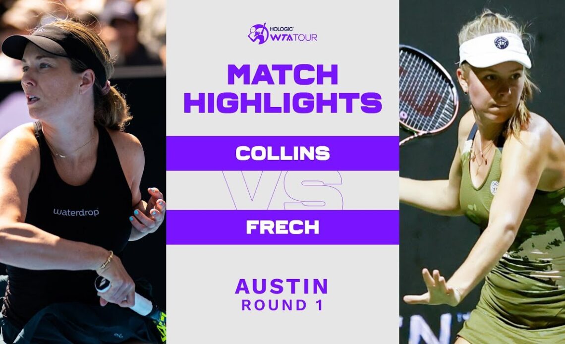 Danielle Collins vs. Magdalena Frech | 2023 Austin Round 1| WTA Match Highlights