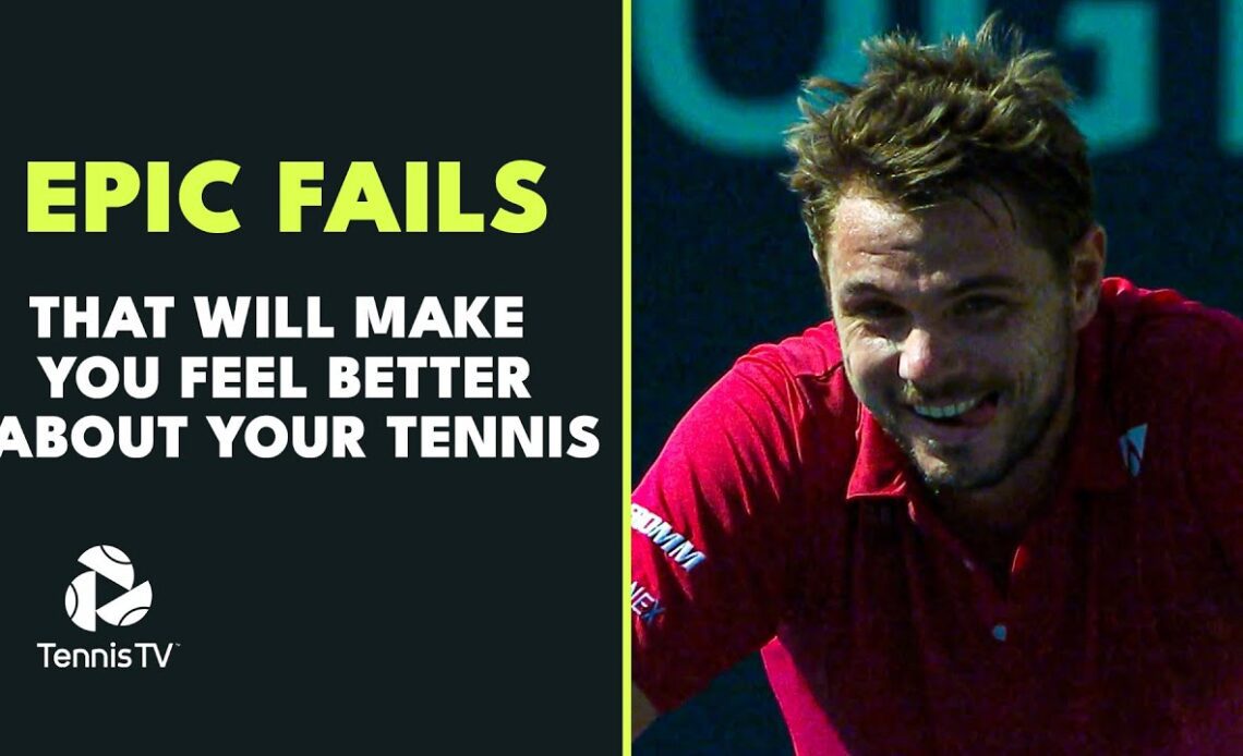 Epic Fails That Will Make You Feel Better About Your Tennis! 🤣
