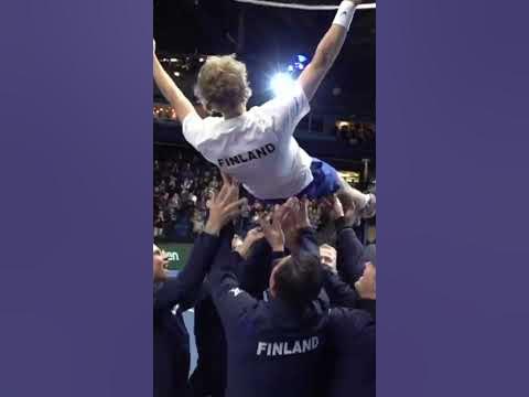 Finland is finals bound 🙌 🇫🇮 #DavisCup